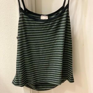 Spaghetti strap crop top